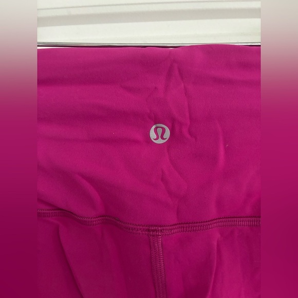 NWOT Lululemon Wunder Train HR Tight Magenta Purple MGPR Pant Everlux  Size 6​​ - Picture 4 of 6